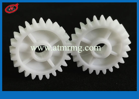 قطع غيار Diebold 368 U2CS White Gear 24T أجهزة الصراف الآلي مع ثقب الدبوس
