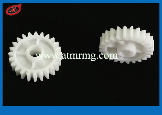 قطع غيار Diebold 368 U2CS White Gear 24T أجهزة الصراف الآلي مع ثقب الدبوس